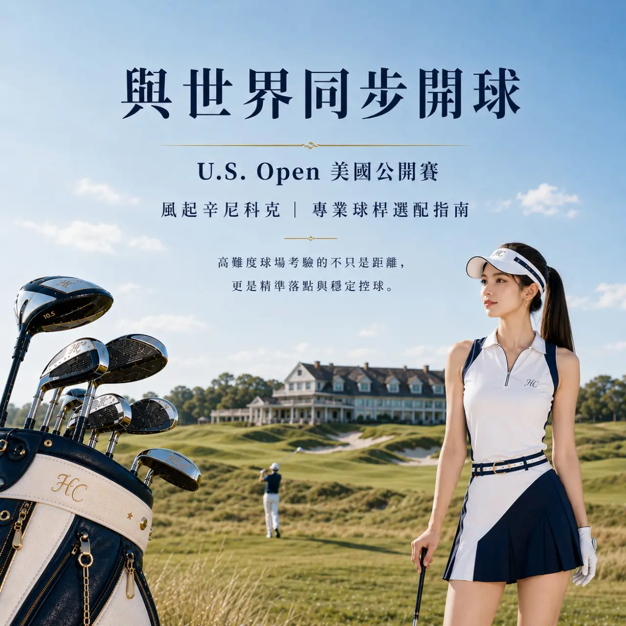 【與世界同步開球】世界賽事精選-高爾夫專業級裝備推薦-球桿