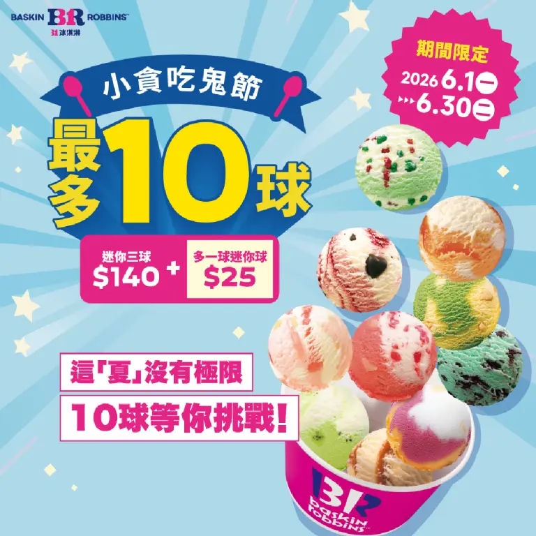 WN 31冰淇淋 | 小貪吃鬼節又回來了