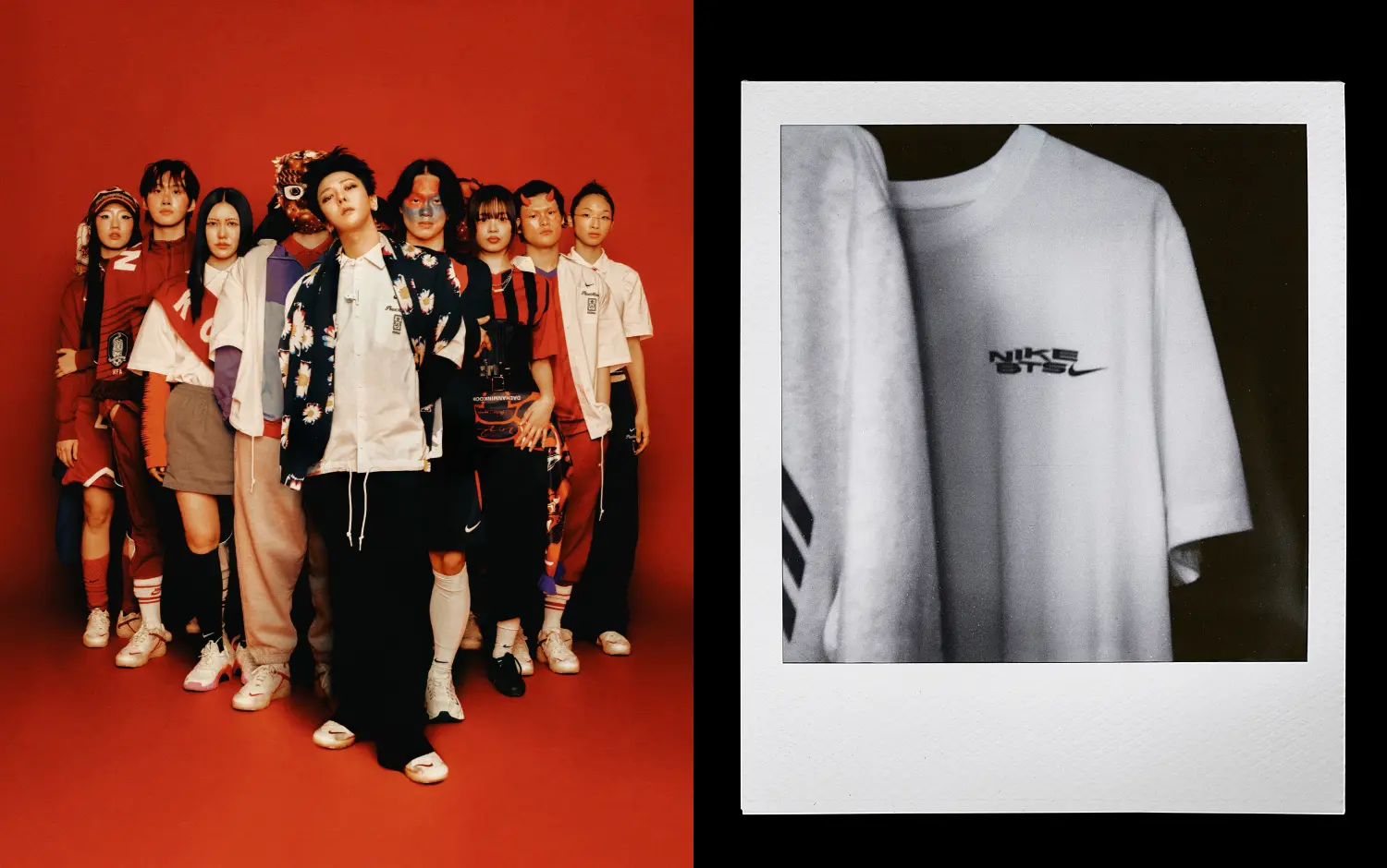 NIKE夢幻聯名GD、BTS!復古奶油紅神鞋真面目曝光,BTS「韓國限定」棒球帽阿米們準備手刀開搶!