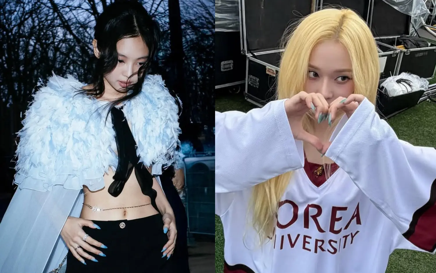 2026夏季美甲推薦「降溫藍色系美甲」!Jennie、Winter都在做,8款顯白又清爽的韓系指尖範本,同步推薦4款降溫藍色系專櫃指甲油