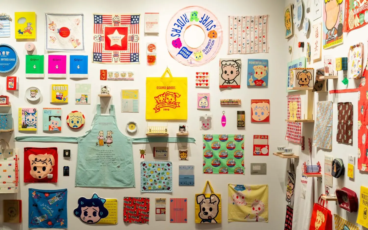 「可愛始祖」原田治《OSAMU GOODS 50週年展》海外首展！專屬客製T恤工作坊、珍貴原稿、300件經典作品登台