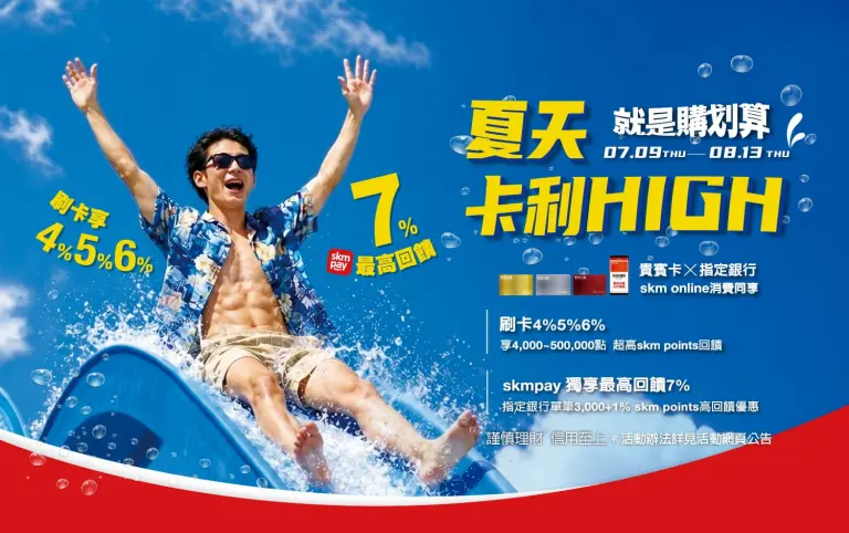 2026新光三越夏天卡利High-就是購划算