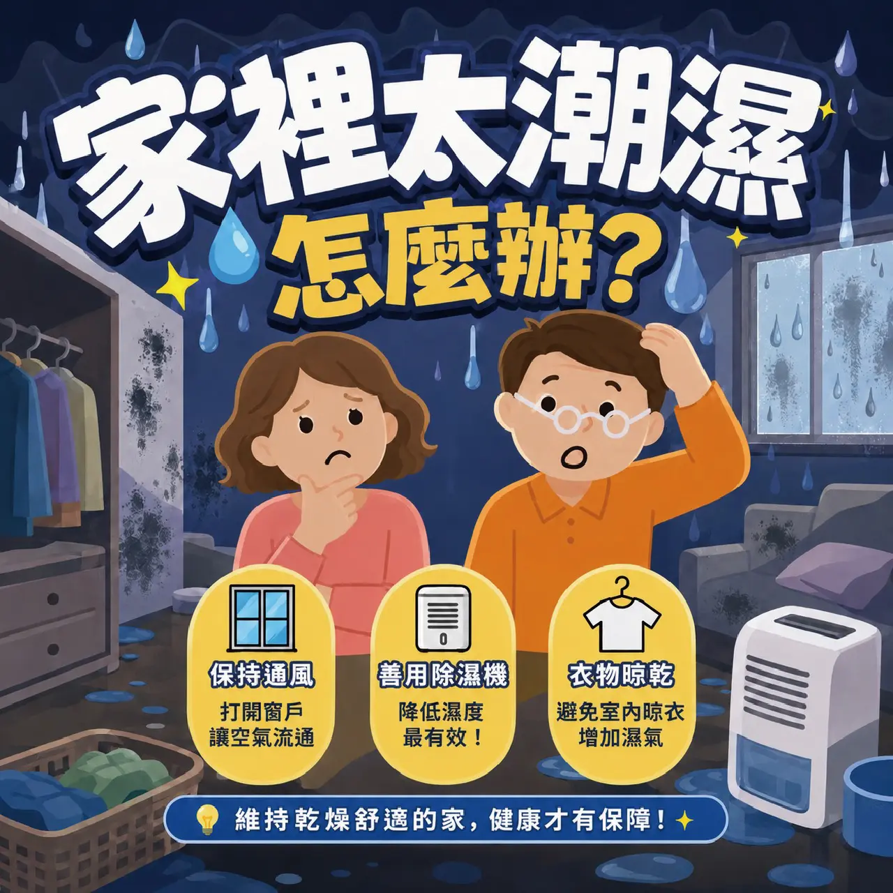 居家除濕提案｜Dry Space Plan