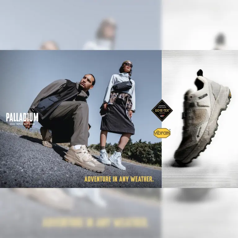 PALLADIUM X GORE-TEX&reg;首度科技聯名，全天候乾爽舒適防護