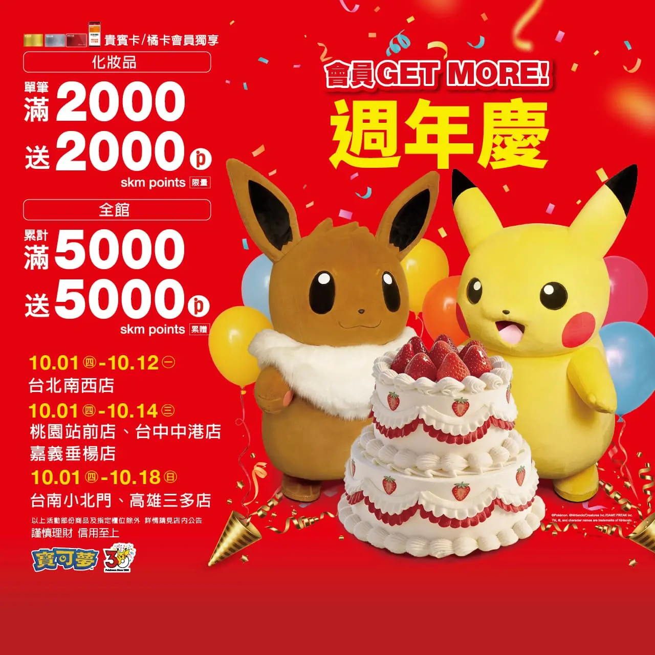 2026新光三越 全台週年慶活動總覽