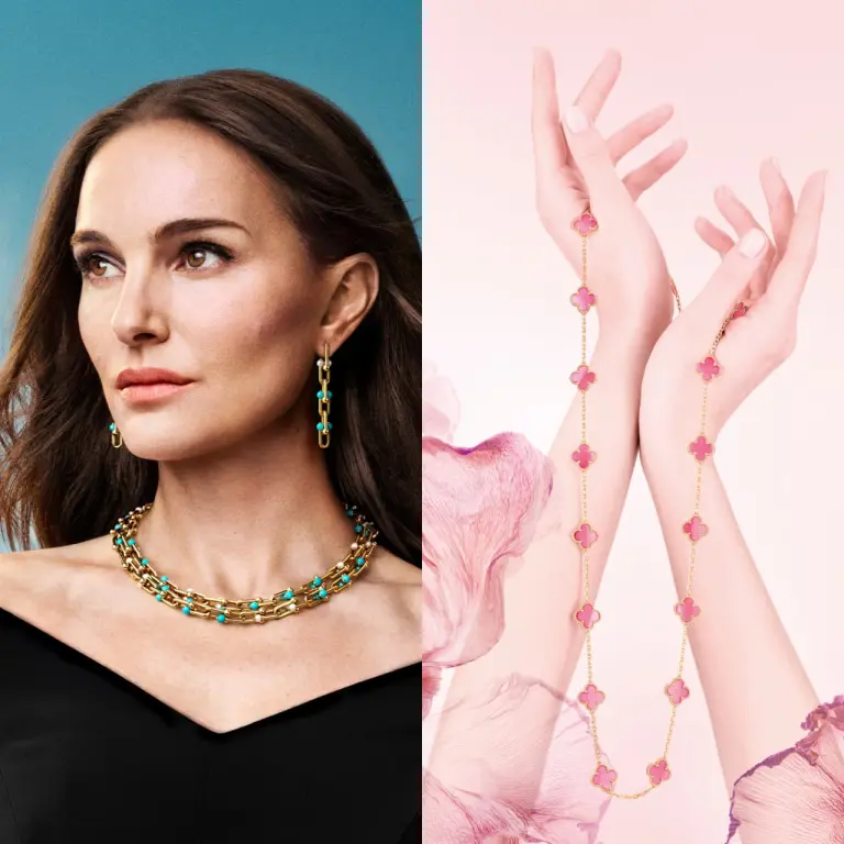 2026週年慶攻略：彩色珠寶新趨勢！Tiffany & Co.HardWear 綠松石、Van Cleef & Arpels 氣泡桃粉四葉草、BVLGARI 雙色蛋面戒指...