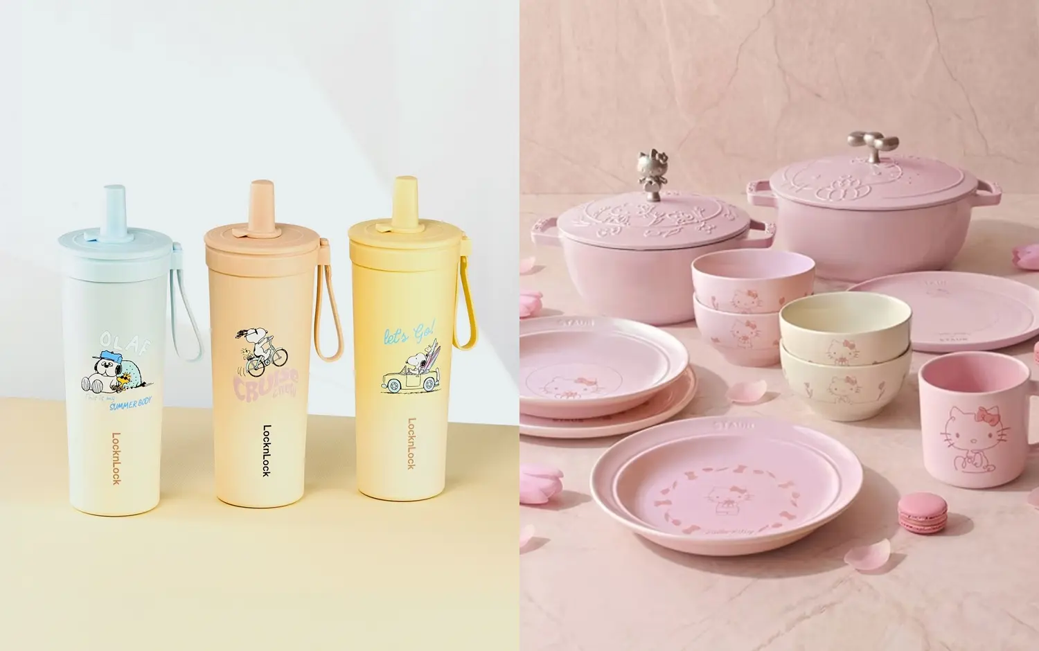 廚具也要可愛爆表!LocknLock × Snoopy、STAUB × Hello Kitty 聯名餐廚好物一次收藏,光看就有好心情