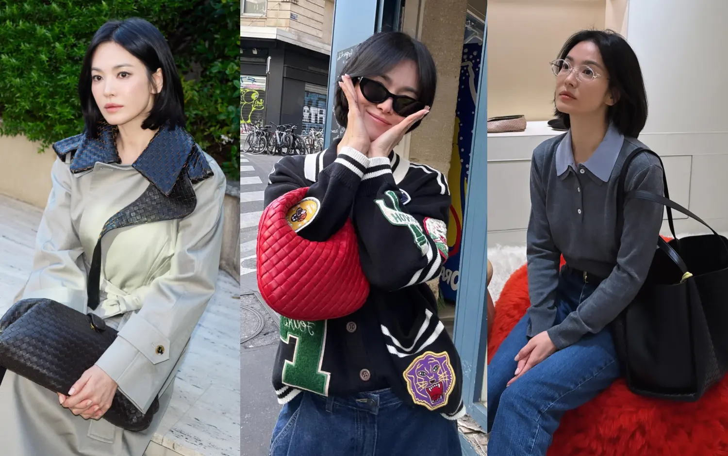 宋慧喬首場Bottega Veneta大秀狀態超級好!私服包從首爾一路背到米蘭同款全都想收