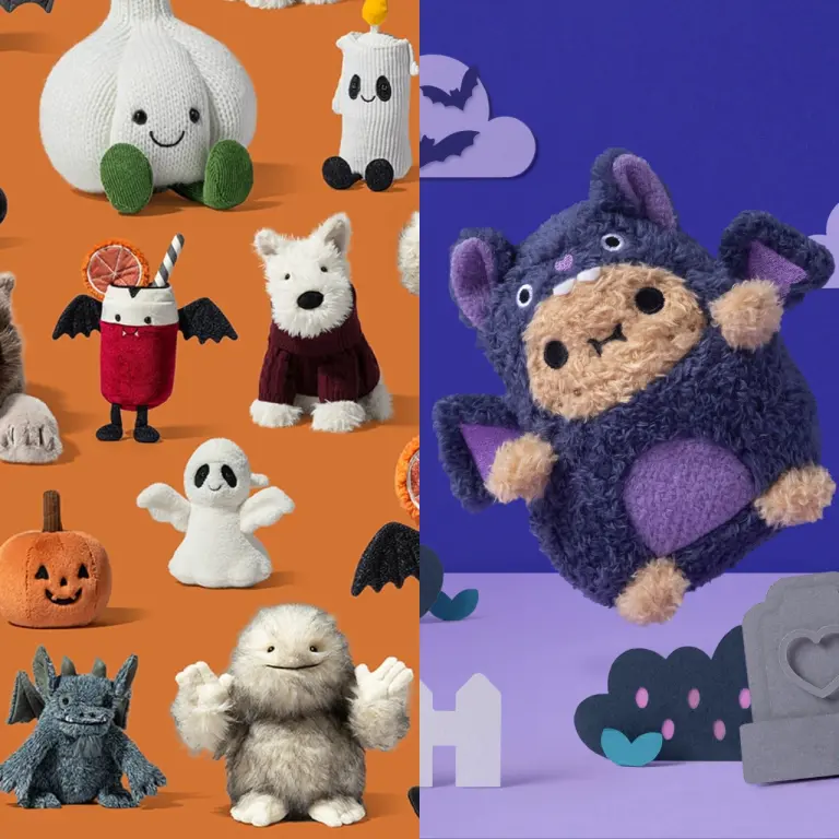 萬聖節不走恐怖風！2026 萬聖節萌系公仔毛絨玩偶特輯：Jellycat、POP MART、noodoll 怪誕馬鈴薯登場
