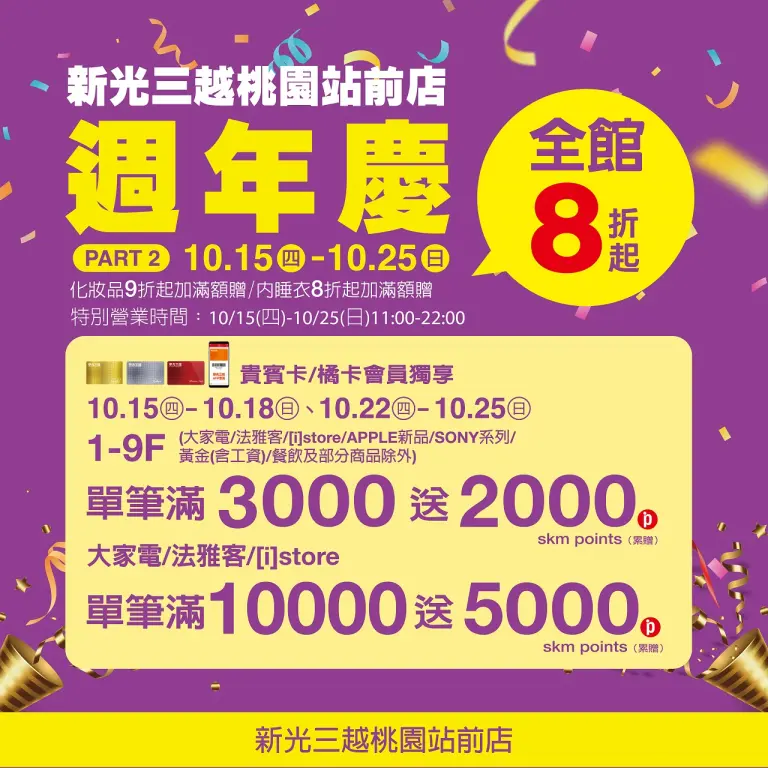 〚贈獎〛2026週年慶part2 | 週年慶回饋全開 越買越送