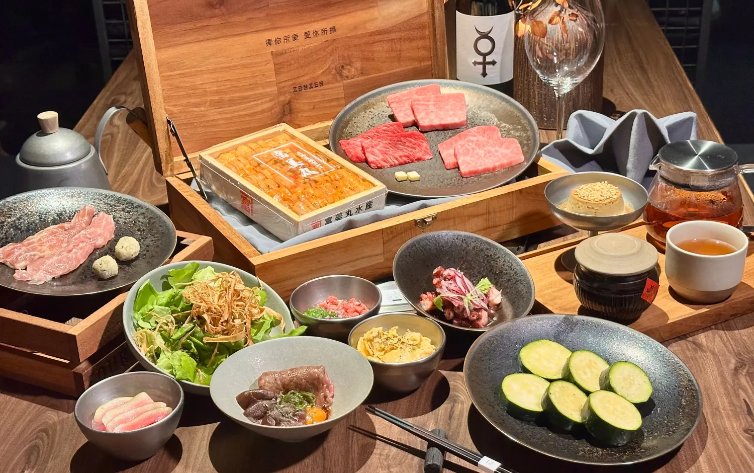 藏在百貨裡的燒肉實力派!「板前中山」秋季新菜單登場,1,680元起免動手、師傅代烤上桌