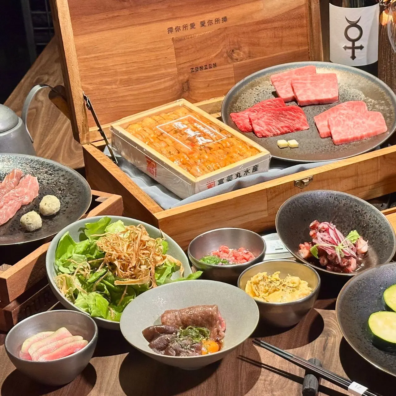 藏在百貨裡的燒肉實力派！「板前中山」秋季新菜單登場，1,680元起免動手、師傅代烤上桌