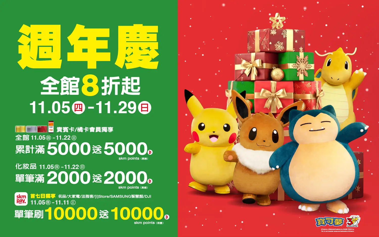 2026週年慶 | 台南新天地週年慶攻略