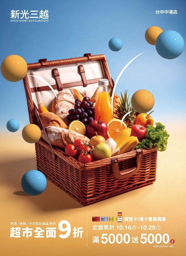 2025美麗市場週年慶|台中中港店