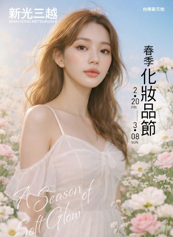 2026春季化妝品節|台南新天地