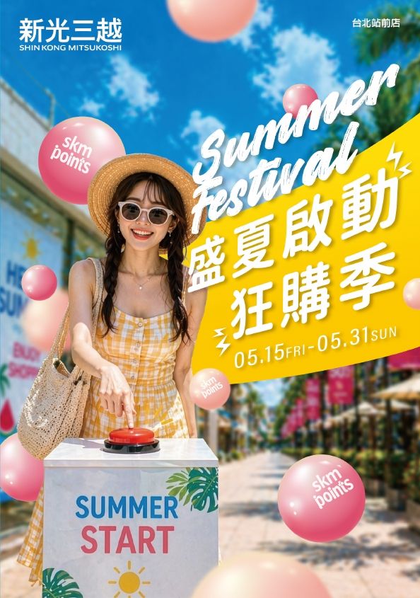 (北站)2026盛夏啟動狂購季edm|台北站前店