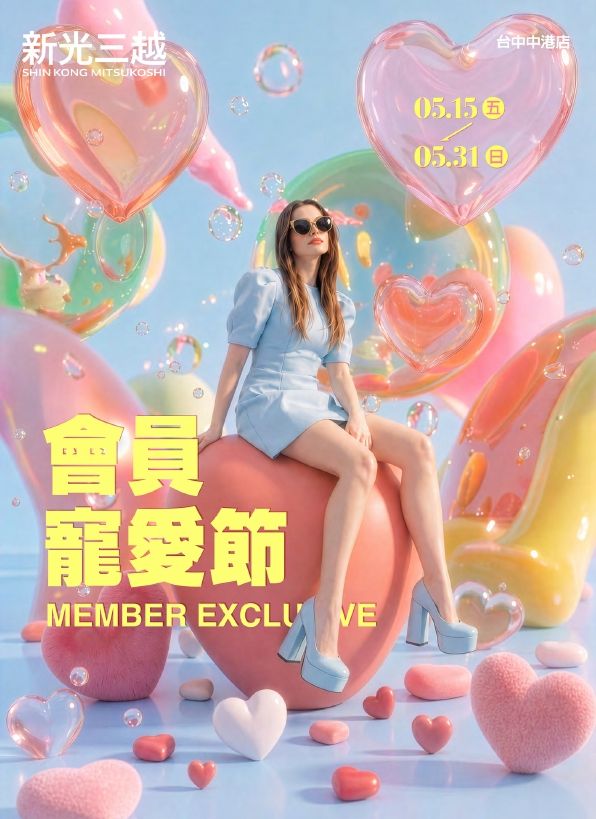 2026會員寵愛節EDM|台中中港店
